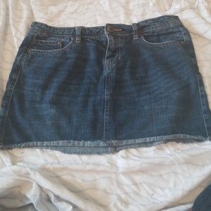 Navy blue skirt